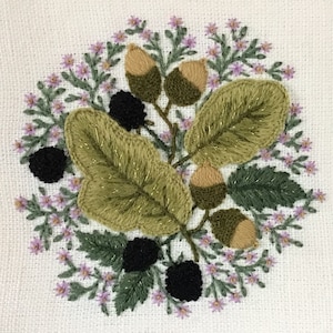 Masquerade Crewel Embroidery Kit From Needlewoman's Studio -   Crewel  embroidery patterns, Crewel embroidery kits, Hand embroidery flowers