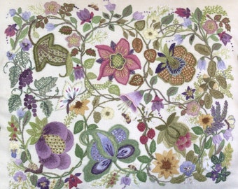 Crewel Embroidery kit called Greensleeves