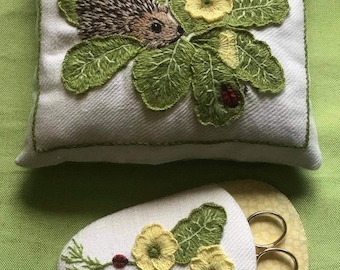 Spring is Sprung- crewel embroidery kit
