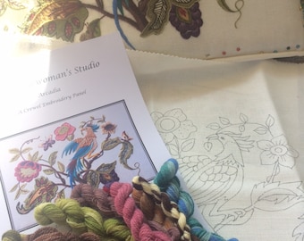 A Crewel Embroidery kit Arcadia 