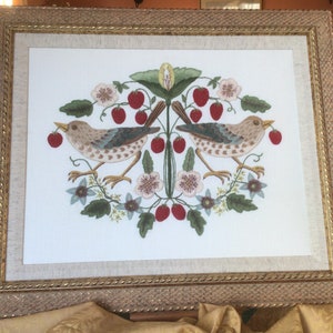Advanced Crewel Embroidery Kit - The Strawberry Thieves