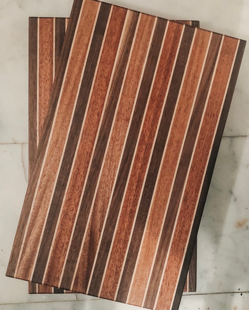 Striped Cutting Board