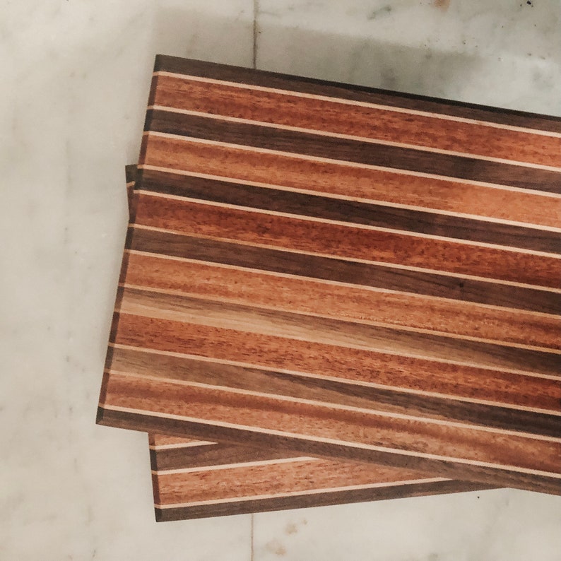 Striped Cutting Board