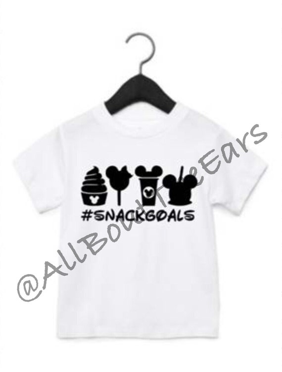 snack goals disney shirt