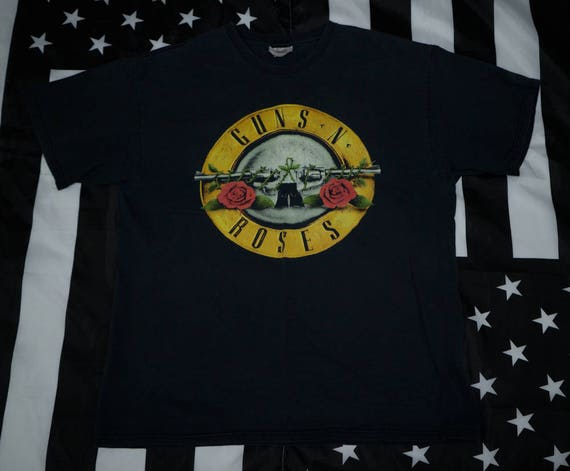 Vintage Guns N Roses Logo T Shirt Size L Rock N Ro