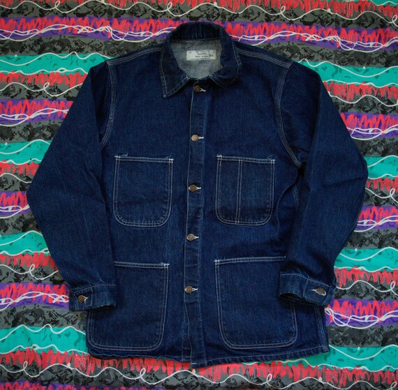 Vintage 60s Universal Overall Chicago Stone Cutter Denim Etsy