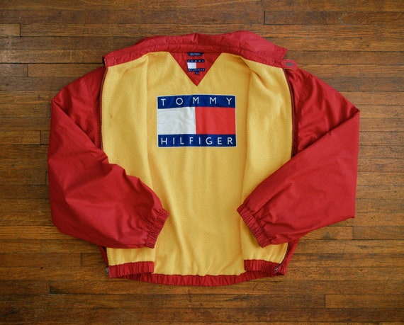 tommy hilfiger primary color jacket
