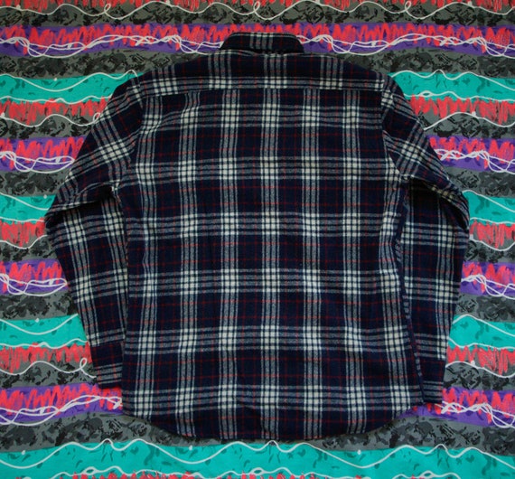 80 s Penfield Trailwear laine mélangée flanelle chemise carreaux à carreaux chemise taille M bleu rouge blanc - vente - f4657b 80 s Penfield Trailwear laine mélangée flanelle chemise carreaux à carreaux chemise taille M bleu rouge blanc - vente - f4657b