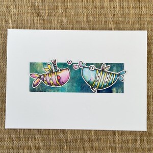 biglietto d'amore, biglietto d'anniversario, biglietto di nozze, biglietto fatto a mano, San Valentino, biglietto di compleanno, biglietto d'amore per lui, biglietto d'amore per lei, biglietto d'amore pesce