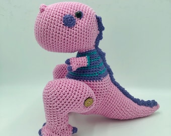 Cheeky crochet dino