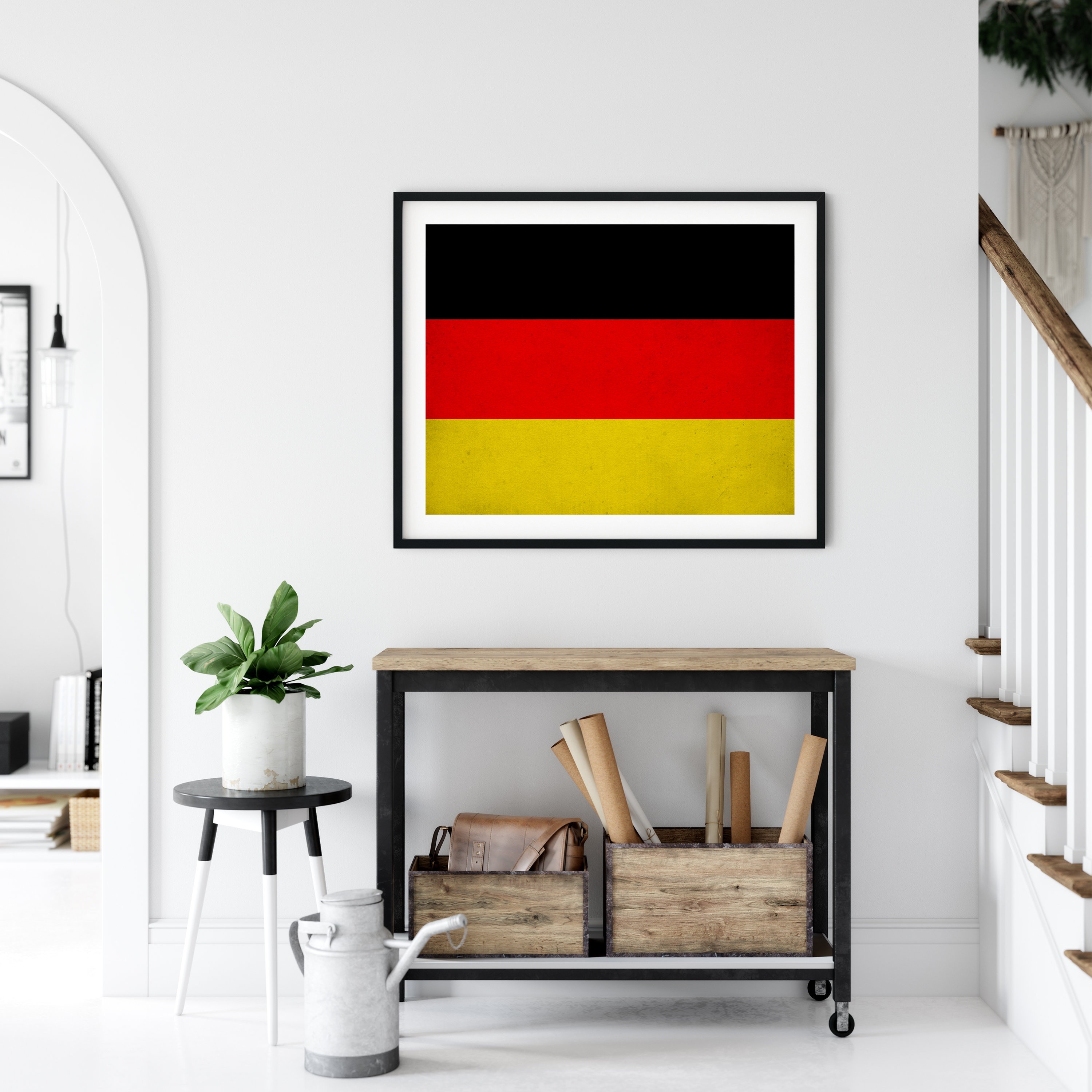 Germany Flag Deutschland Flagge Poster for Sale by michisway