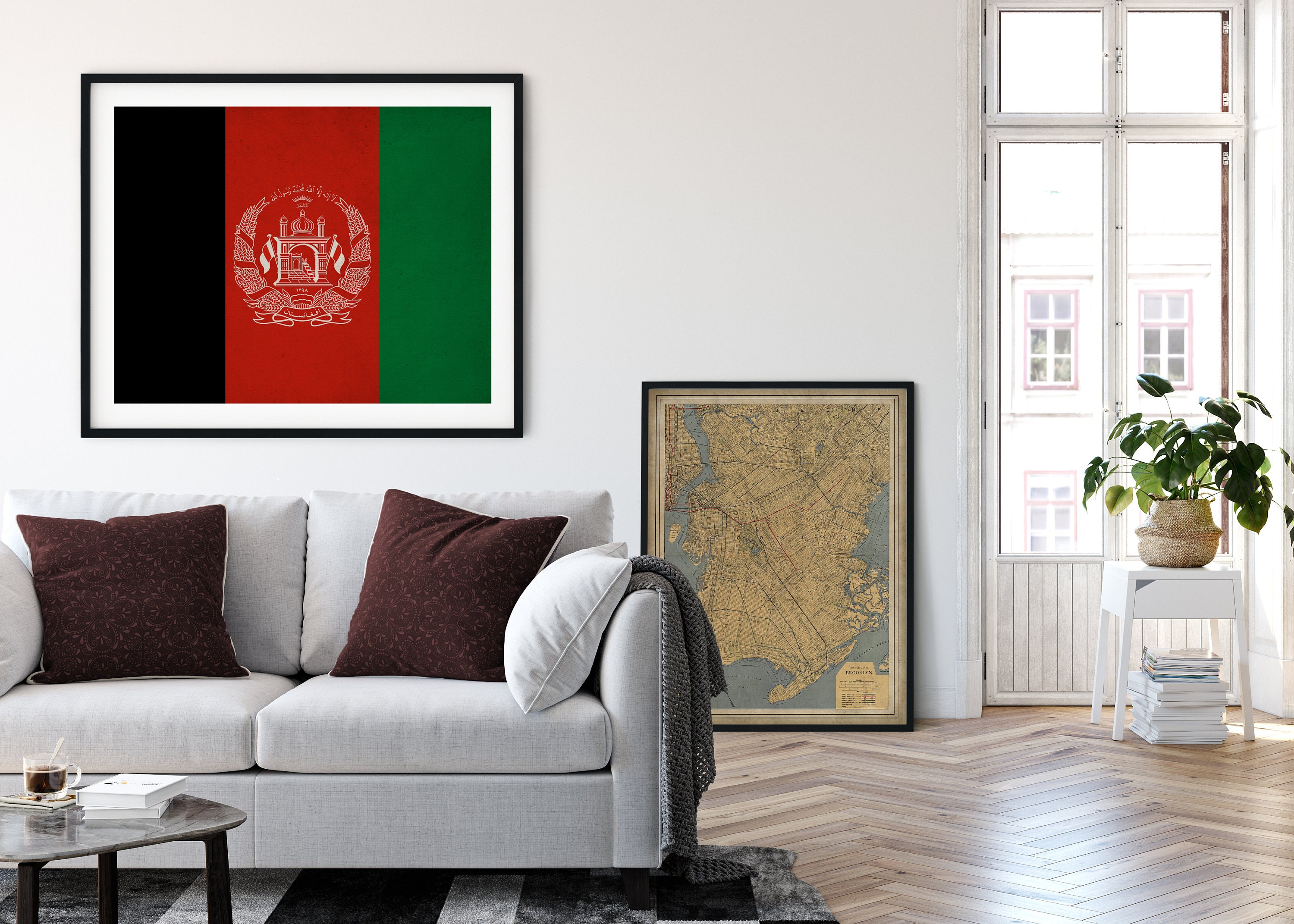 Poster for Sale mit AFGHANISTAN - AFGHANISTAN FLAGGE - AFGHANISTAN FLAGGE  von MagicBoutique