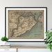 see more listings in the Vintage Map Prints section