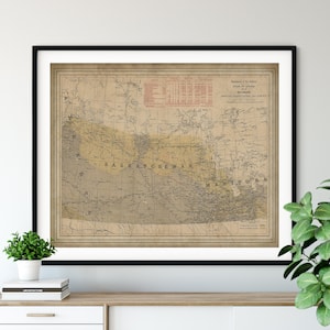 1906 Canada Railways Map Print, Vintage Railroad Map Art, Antique Map, Old Map, Train Gifts, Canada Pacific Railway, Saskatchewan, Manitoba