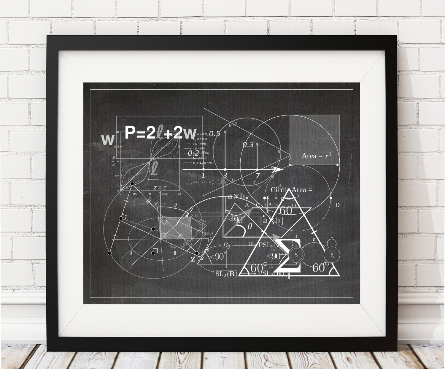 Math Equation Art