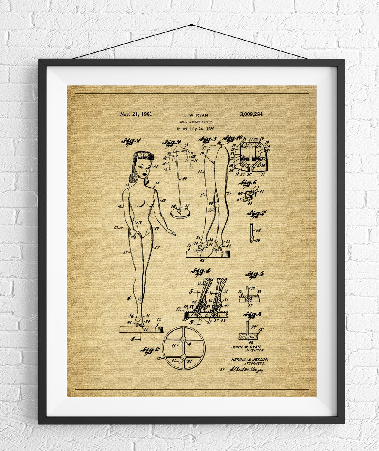 barbie doll artwork