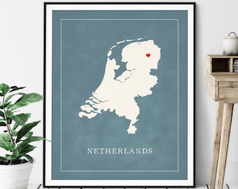 Customizable Map Prints