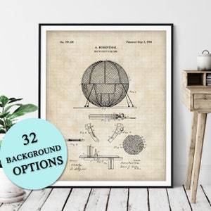 May include: A black and white vintage patent drawing of a "Bicycle's Globe" invention. The drawing shows a person riding a bicycle inside a large, round cage. The patent number is 759,130 and the date is May 3, 1904. The inventor's name is A. Rosenthal.
