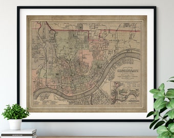 Vintage Map Prints