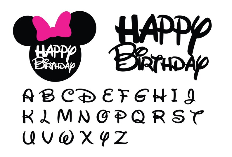 Free Free 340 Cricut Vinyl Disney Svg SVG PNG EPS DXF File