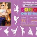 Digital Printable Hip Hop Birthday Invitation. Dance Birthday Invite - Etsy