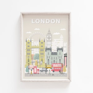 London Print, Wall Art, Travel Print, London Poster, Travel Poster, London Wall Art, Wall Art Print, Travel Wall Art, London, Fine Art Print
