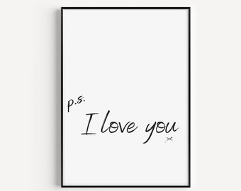 Black and White, Prints, Love Quote, Love Poster, Scandinavian Poster, Love Gift, Black White, Poster, Love Print, Scandinavian Wall Art