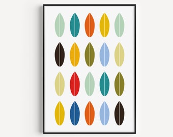 Mid Century Print, Wall Art Print, Mid Century Modern, Scandinavian Print, Minimalist Print, Modern Art, Minimalist, Mid Century, Wall Art