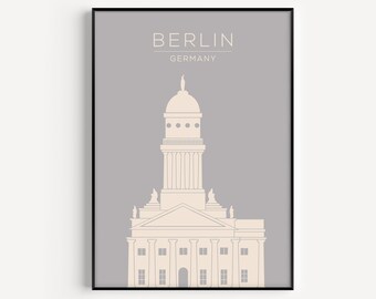 Berlin Print, Wall Art, Travel Print, Berlin Poster, Wall Art Print, Poster, Berlin Travel Print, City Print, Berlin Art, Travel Art, Drucke