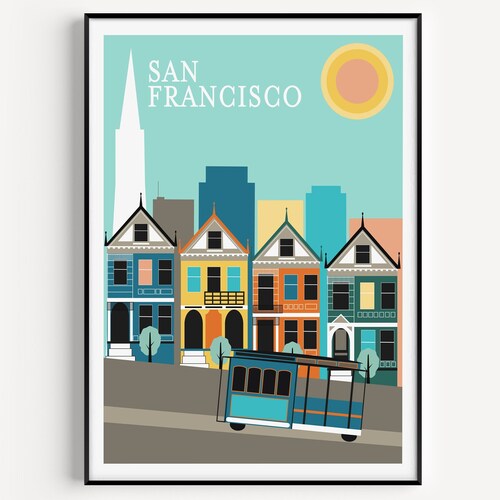 San Francisco Art Print Set of 3 San Francisco Photography Etsy