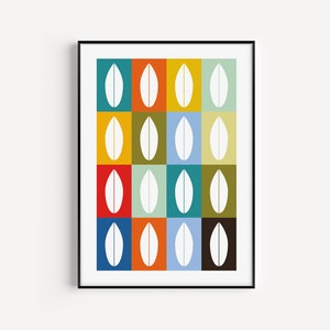 Mid Century Modern, Wall Art Print, Scandinavian Print, Minimalist Print, Modern Art, Minimalist Art, Mid Century Print, Wall Art, Prints
