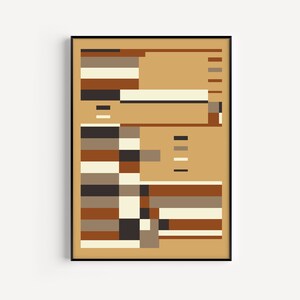 Wall Art Print, Mid Century Print, Retro, Prints, Mid Century Modern, Wall Art, Geometric Print, Art Print, Minimalist Print, Retro Poster