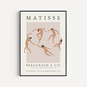 Henri Matisse, Dancing Print, Matisse Print, Neutral Print, Boho Wall Art, Matisse Poster, Bohemian, Neutral Wall Art, Minimalist Print