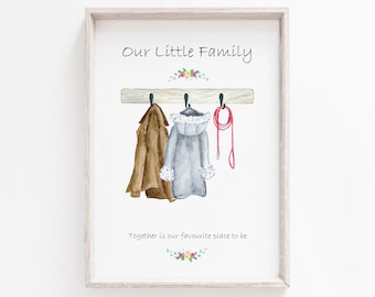 Family Gift, Custom, Family Name Print, Personalised, Custom Family Print, Personalised Gift, Mothers Day, Gift, Custom Family Gift, Family
