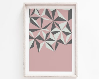 Geometric Wall Art, Prints, Wall Art Print, Wall Art, Geometric Print, Scandinavian Print, Minimalist Print, Minimalist Art, Scandinavian