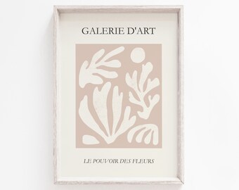 Neutral Print, Henri Matisse, Art Print, Beige Print, Matisse Poster, Matisse, Minimalist Print, Matisse Print, Neutral, Wall Art Print