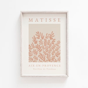 Wall Art Print, Boho Wall Art, Boho Print, Minimalist Print, Matisse Print, Beige Print, Wall Art, Minimalist Poster, Scandinavian Print