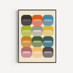 Wall Art, Mid Century Modern, Prints, Scandinavian Print, Mid Century Print, Fine Art Print, Minimalist, Wall Art Print, Minimalist Print