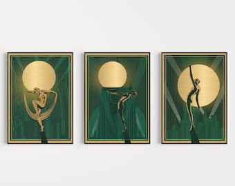 wall deco prints Vintage glamour and seduction prints *UNFRAMED*