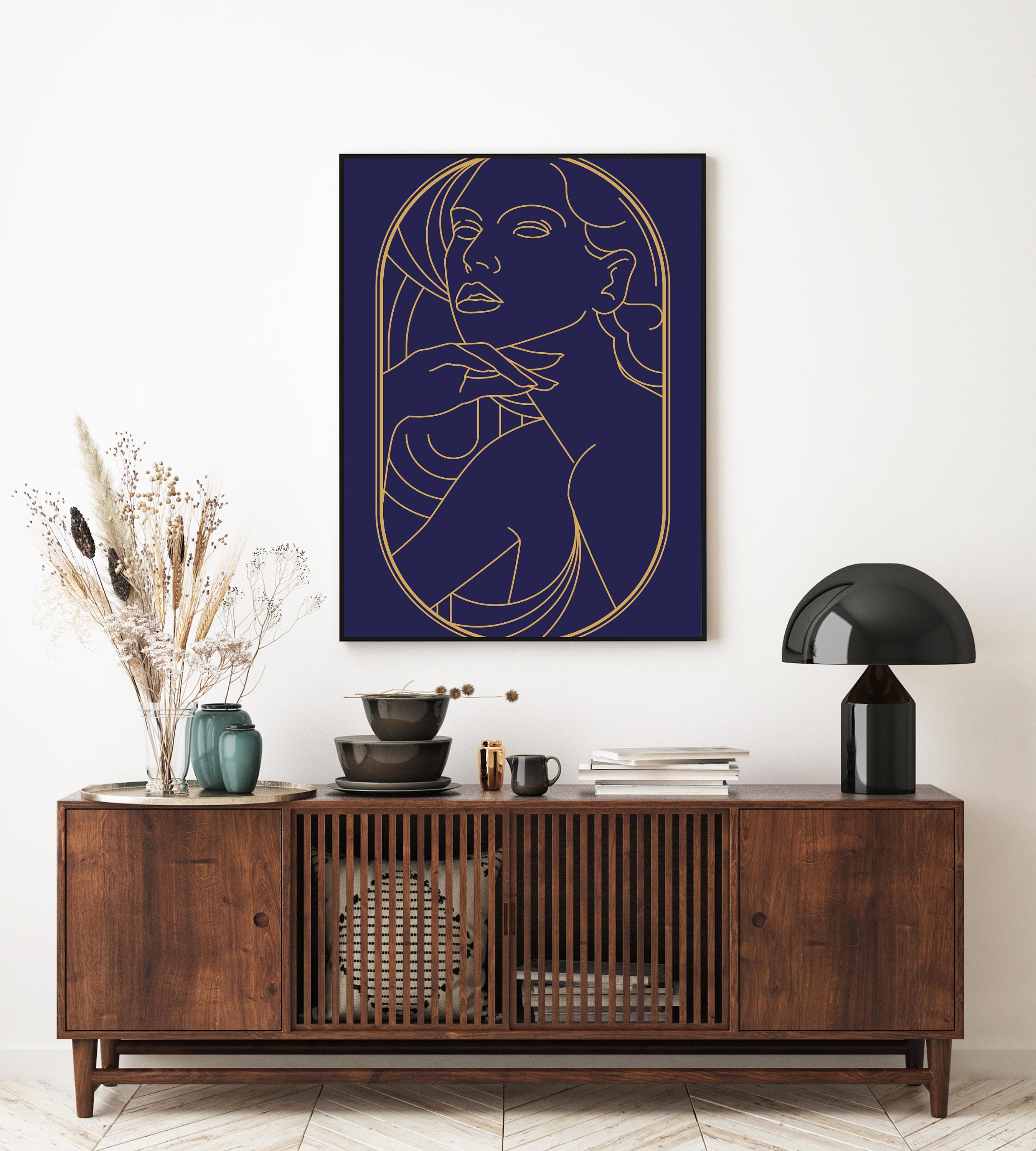 Art Deco Print Set Art Deco Wall Art Set of Prints Wall Art | Etsy