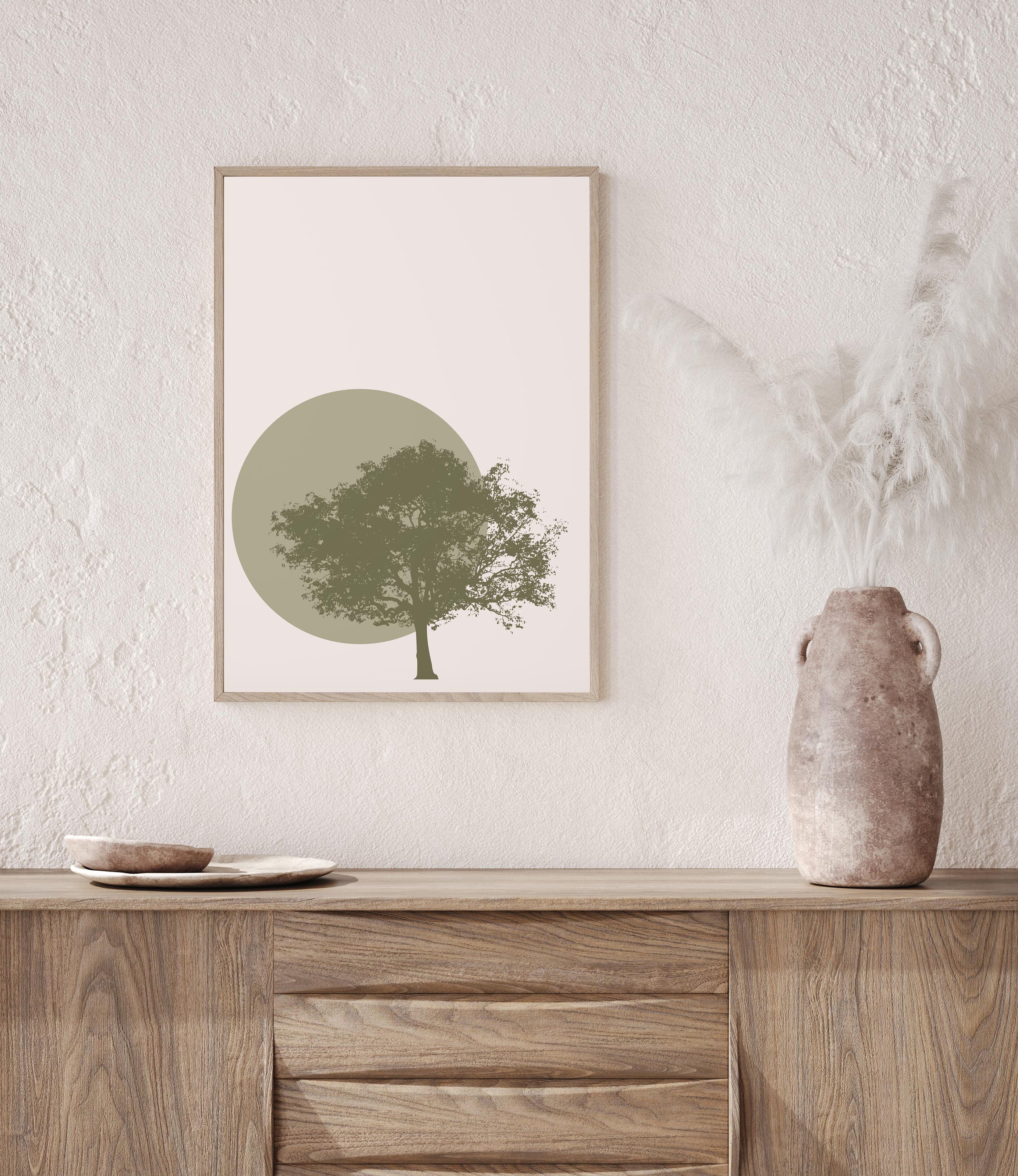Tree Print Set Set of Prints Wall Art Set Tree Print Wall Etsy UK