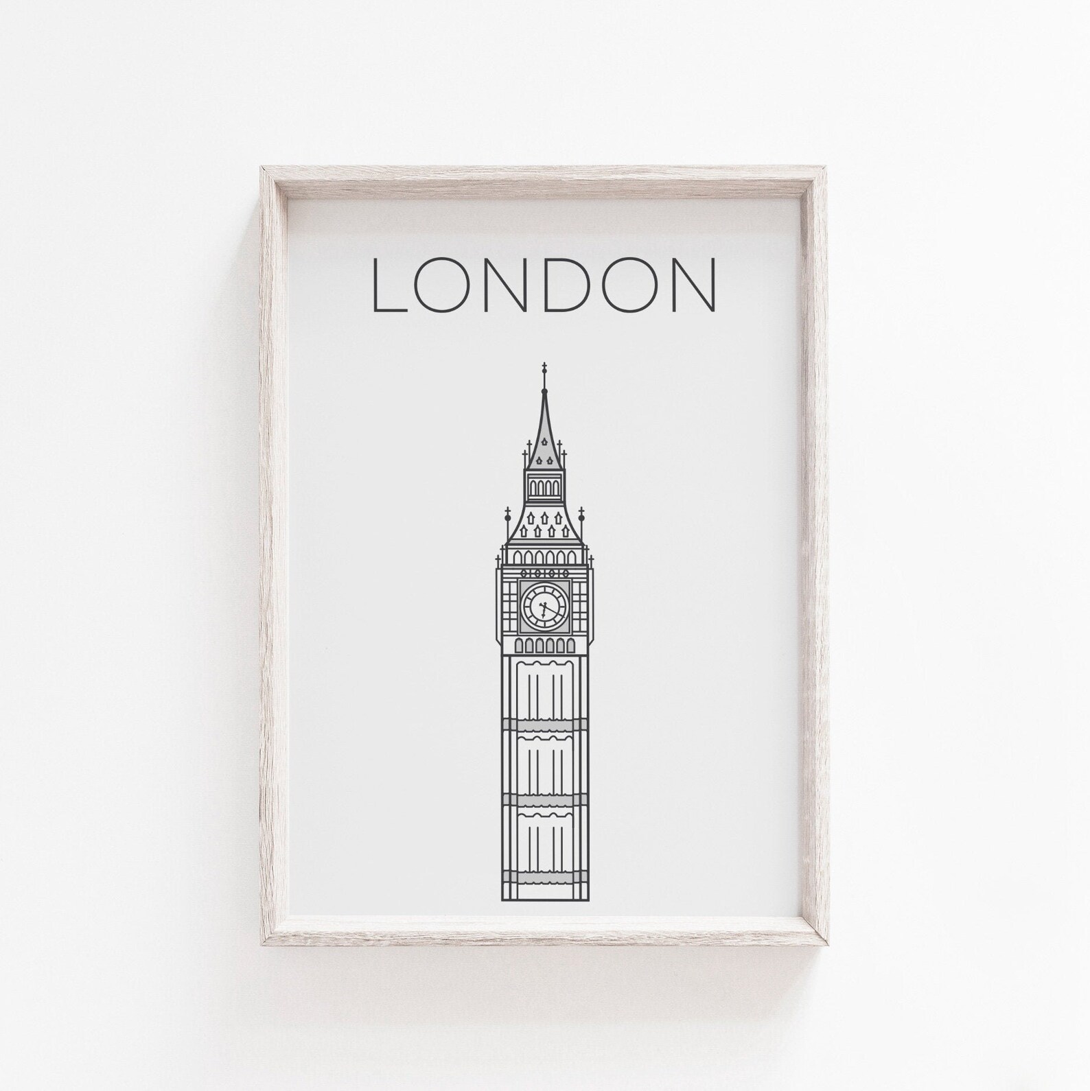 Wall Art Set Travel Wall Art Set of Prints Wall Art Black Etsy UK