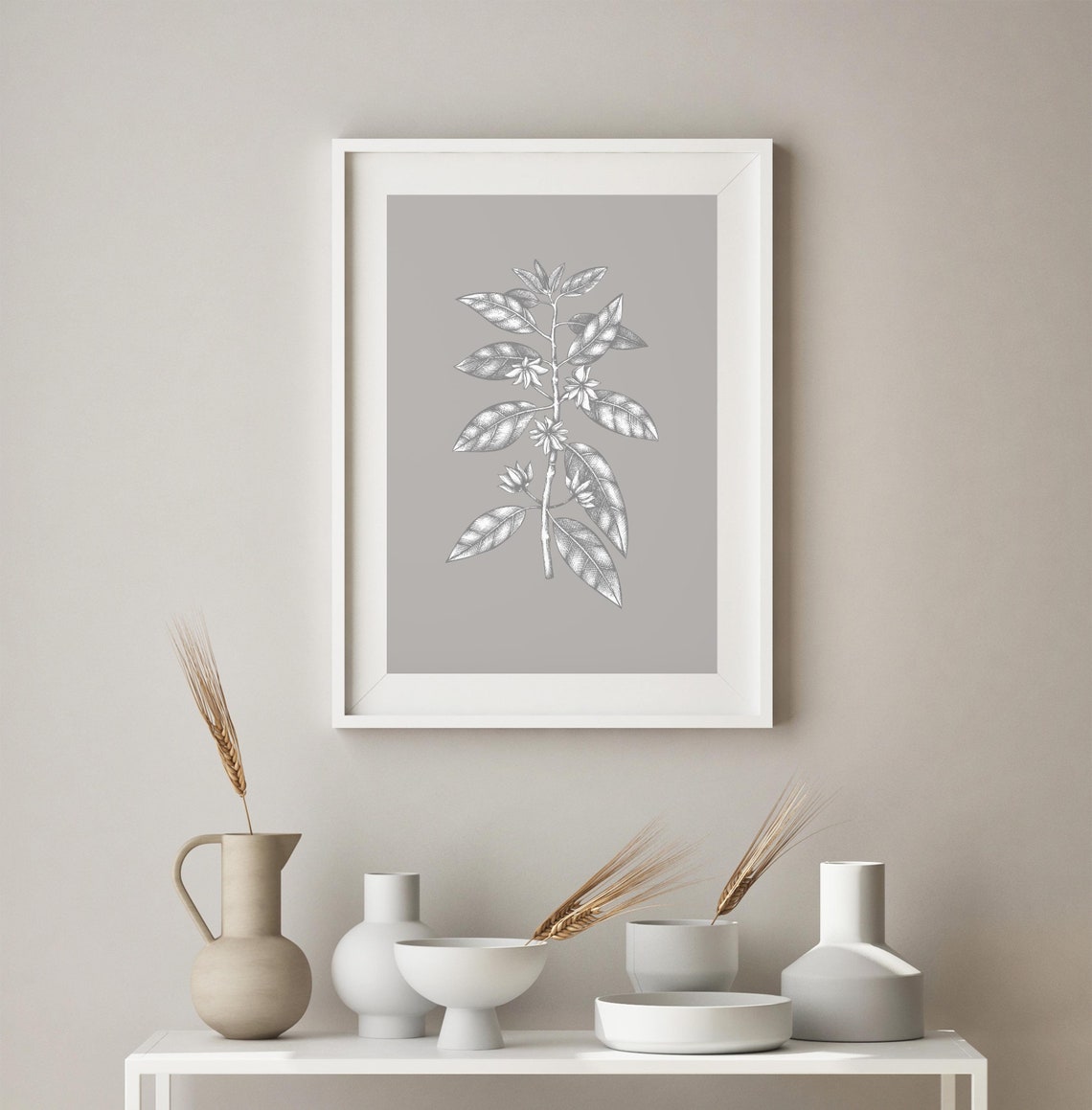 Grey Prints Wall Art Set Set of Prints Art Prints Wall Etsy UK