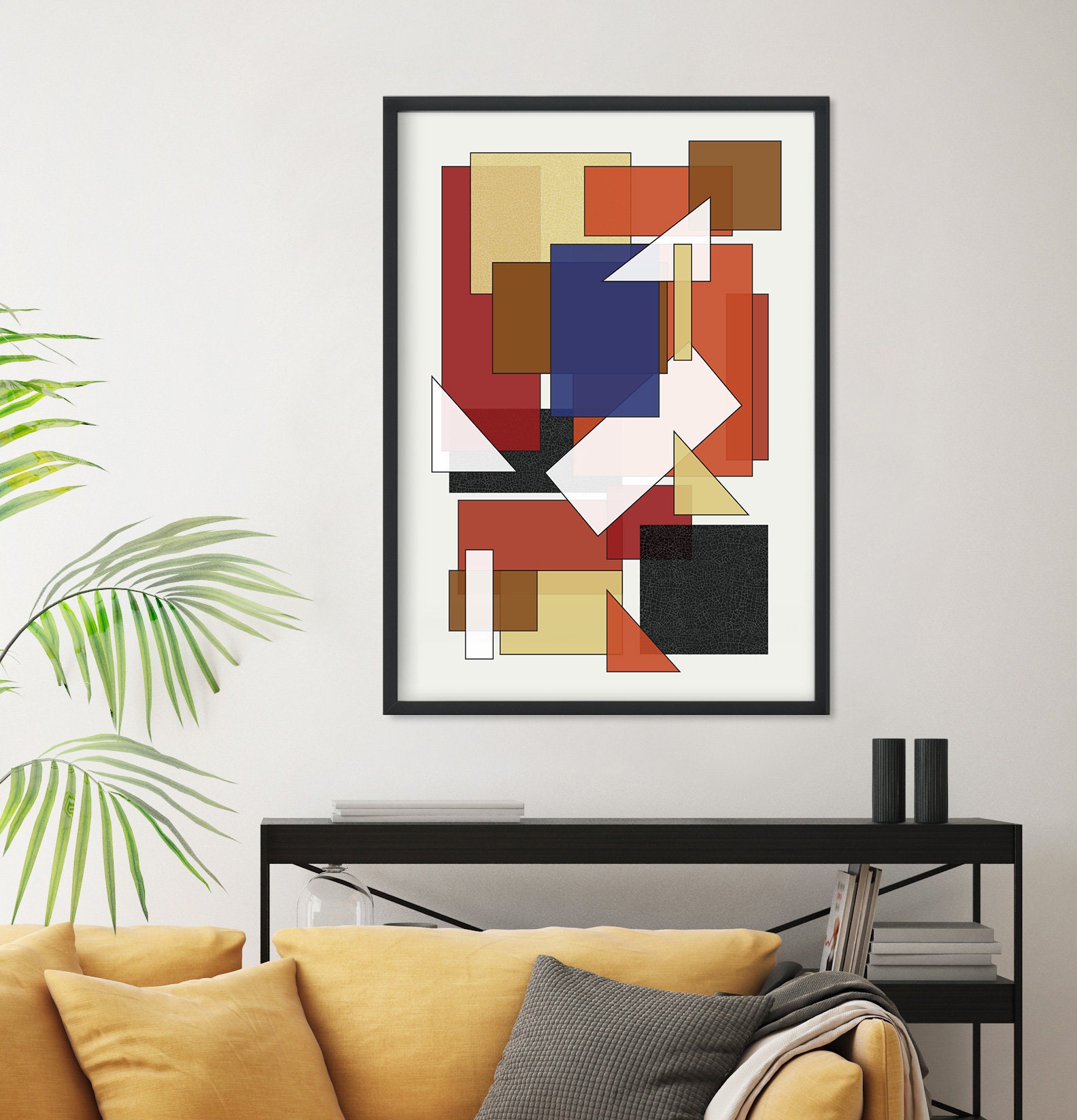 Retro Wall Art Mid Century Modern Prints Mid Century Art Etsy UK