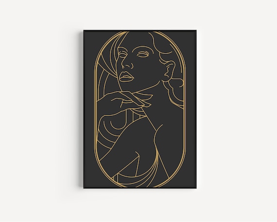 Art Deco Poster, Art Deco Print, Black Art Deco, Art Deco Wall Art, Black Print, Art Deco, Deco, Prints, Black Wall Art, Deco Print, Black