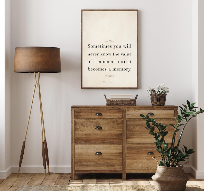 Quote Print Wall Art Print Quote Wall Art Minimalist Wall Etsy