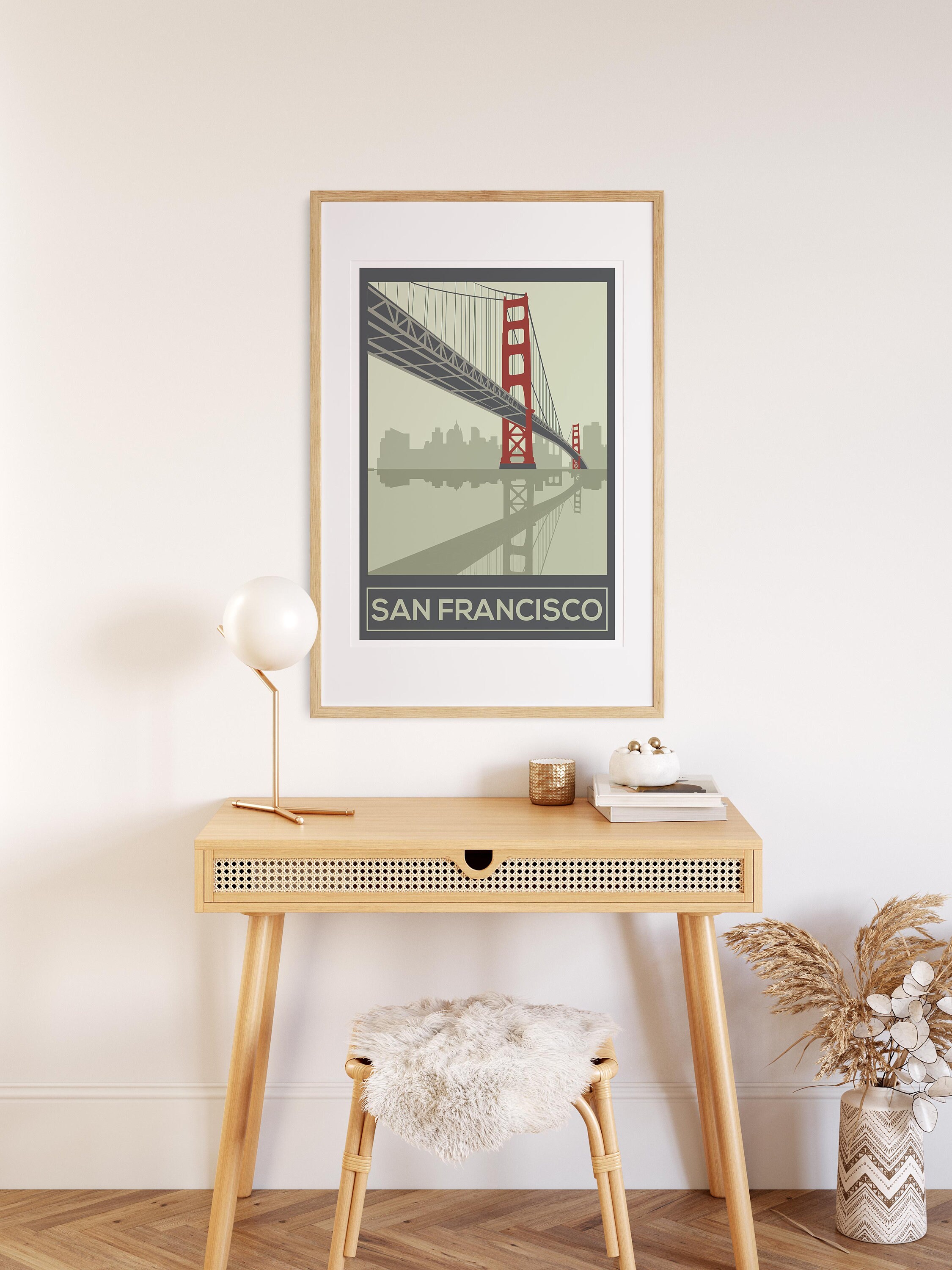 San Francisco Poster San Francisco Wall Art San Francisco Etsy UK