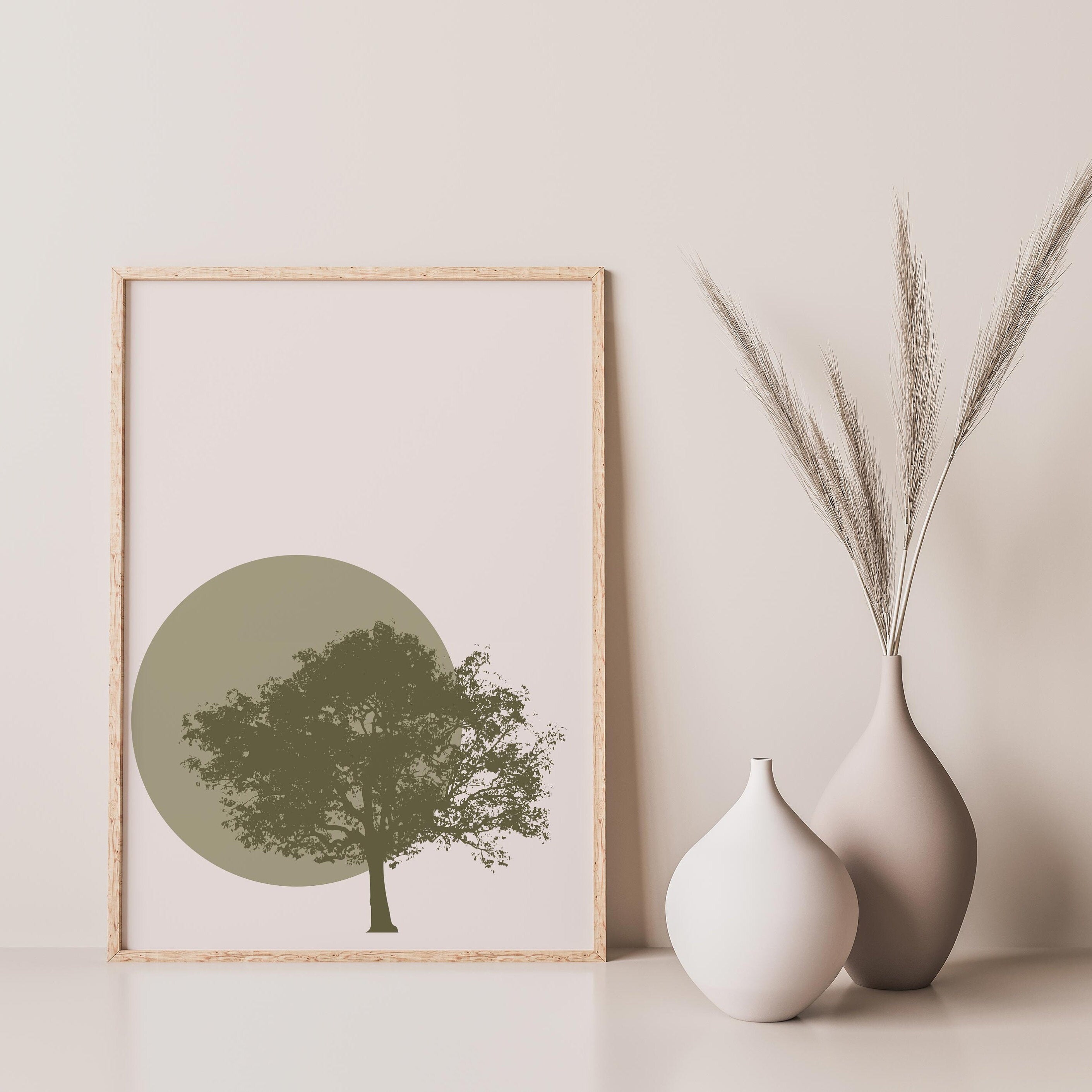 Tree Print Minimalist Print Wall Art Art Print Tree Wall Etsy UK