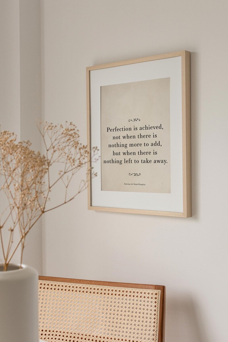 Wall Art Print Quote Print Quote Wall Art Minimalist Wall Etsy UK