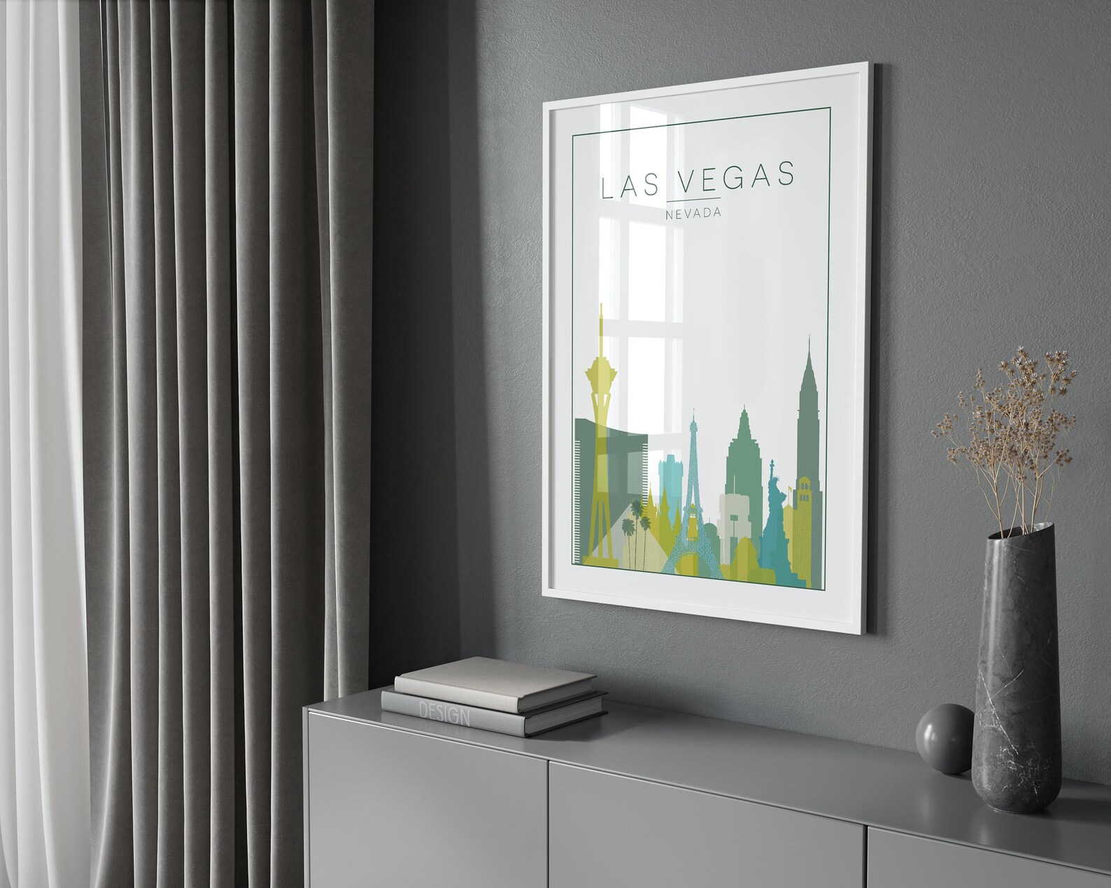 Wall Art Prints Las Vegas Poster Las Vegas Wall Art Las Etsy UK